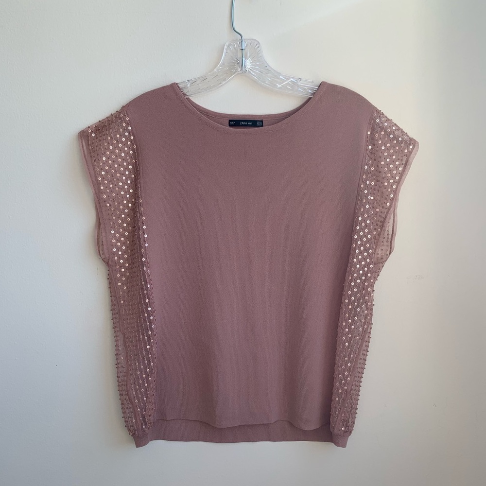 Zara Ribbed Top 🌸
